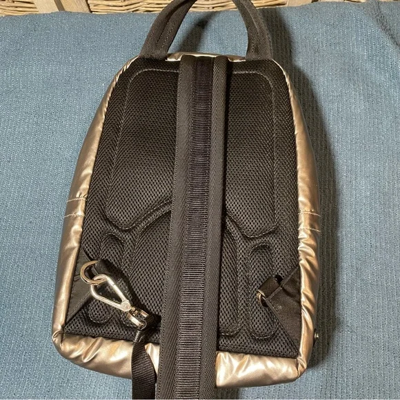 Prada Metallic Silver Backpack - Picture 6 of 11
